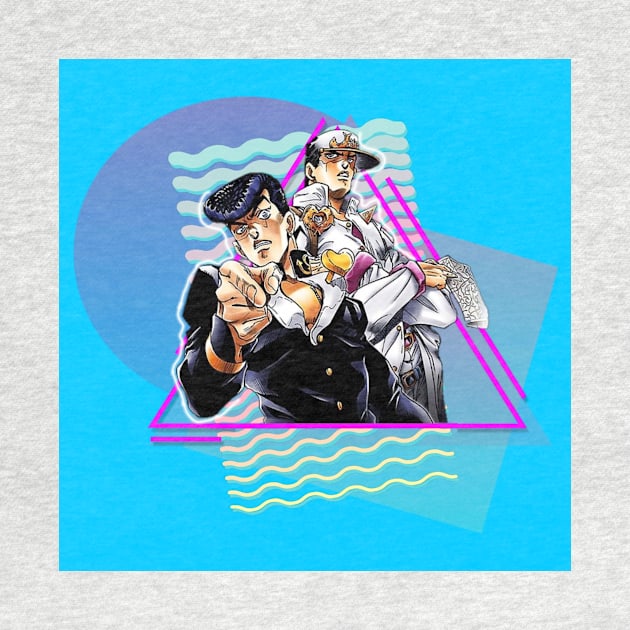 Jotaro + Josuke by jadehydra